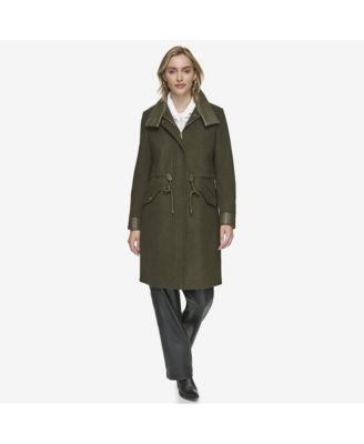 Women's Chesme Melange Wool With Faux Leather