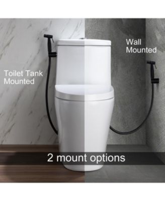 Handheld Bidet Sprayer for Toilet, Adjustable Water Pressure Jet Spray, with Bidet Hose, for Bathroom & Cloth Diaper