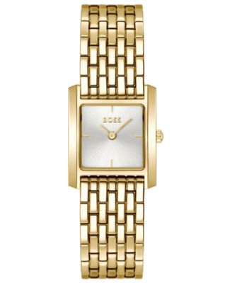 Women's Lucy Scala Quartz Ionic Plated Thin Gold Steel Watch, 22mm