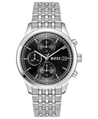 Men's Stratus Quartz Chrono Stainless Steel Watch, 41mm