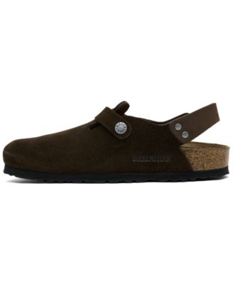 Women's Tokio Suede Leather Clogs from Finish Line