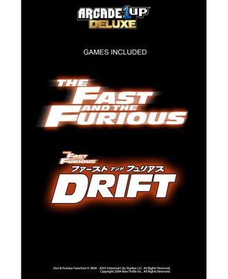 The Fast & The Furious Deluxe Arcade Game Machine