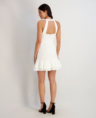 Women's Sweetheart Neck Short Dress