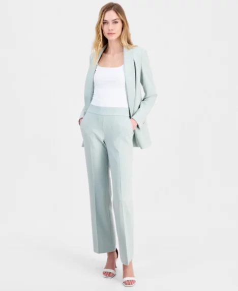 Petite Pull-On Pants - Soft Aloe