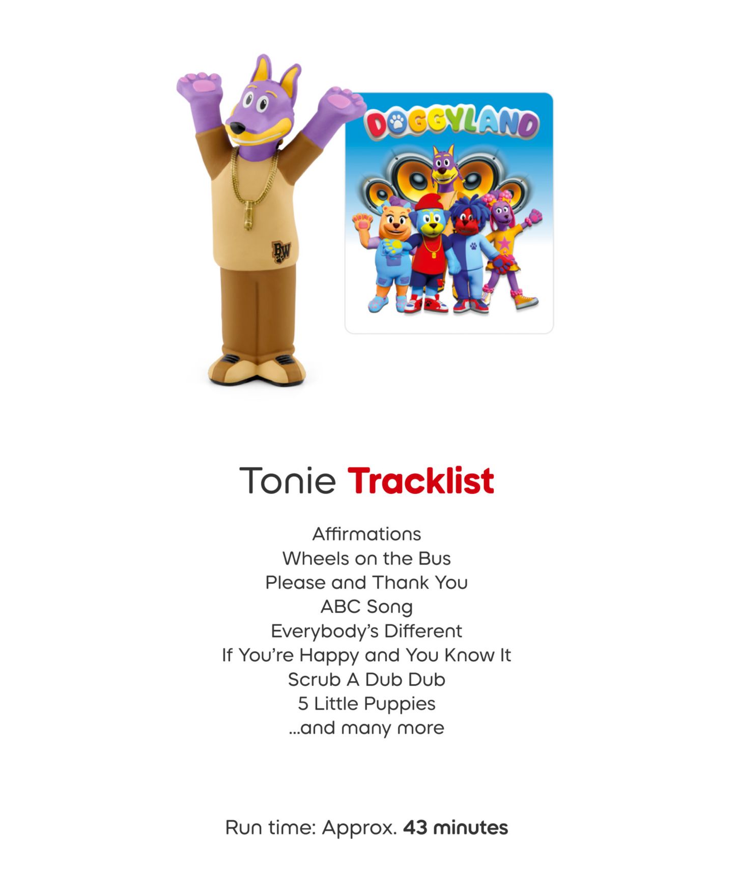 Детская фигурка Tonies Bow Wizzle Featuring Snoop Dogg Audio Toy Figurine, Ages 3+ — фото 4