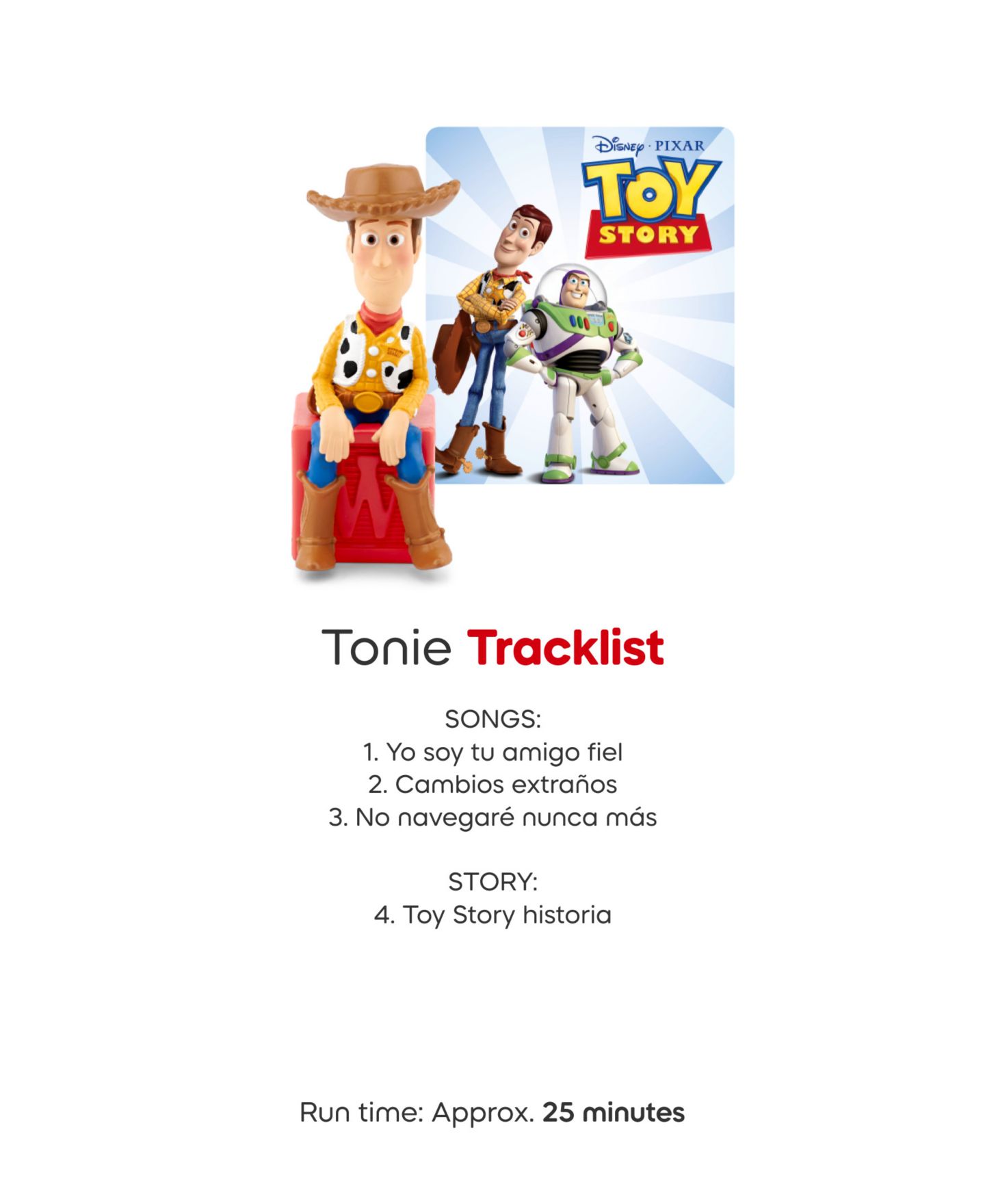 Детские фигурки Tonies Disney The Lion King and Toy Story Figurine, 2-Pack, Ages 3+ — фото 2
