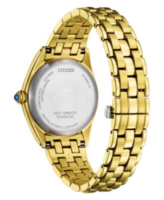 Women's Classic Gold-Tone Stainless Steel Bracelet Watch, 33mm