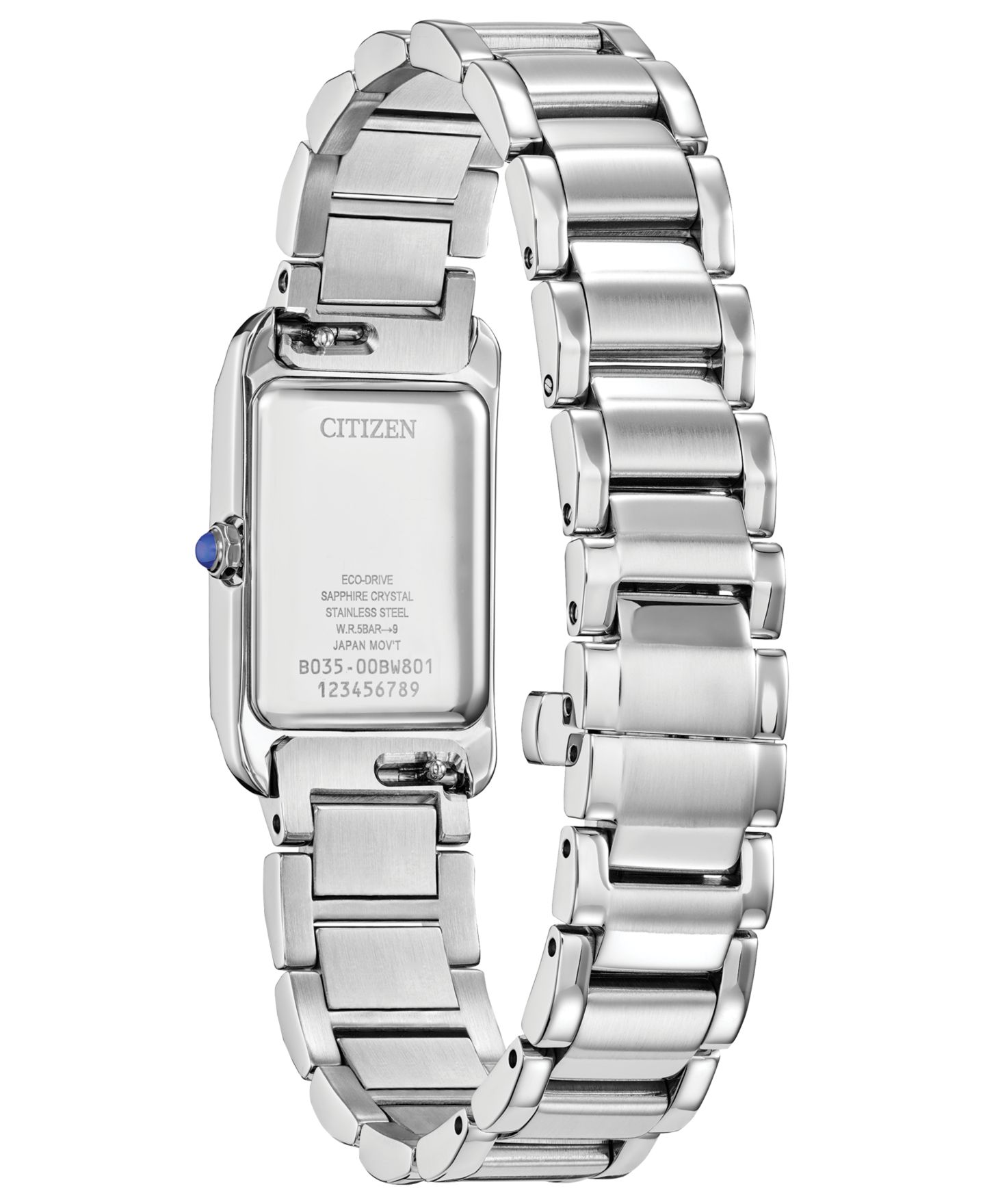 Женские часы Citizen Bianca Silver-Tone Stainless Steel Bracelet Watch, 32.5mm — фото 5
