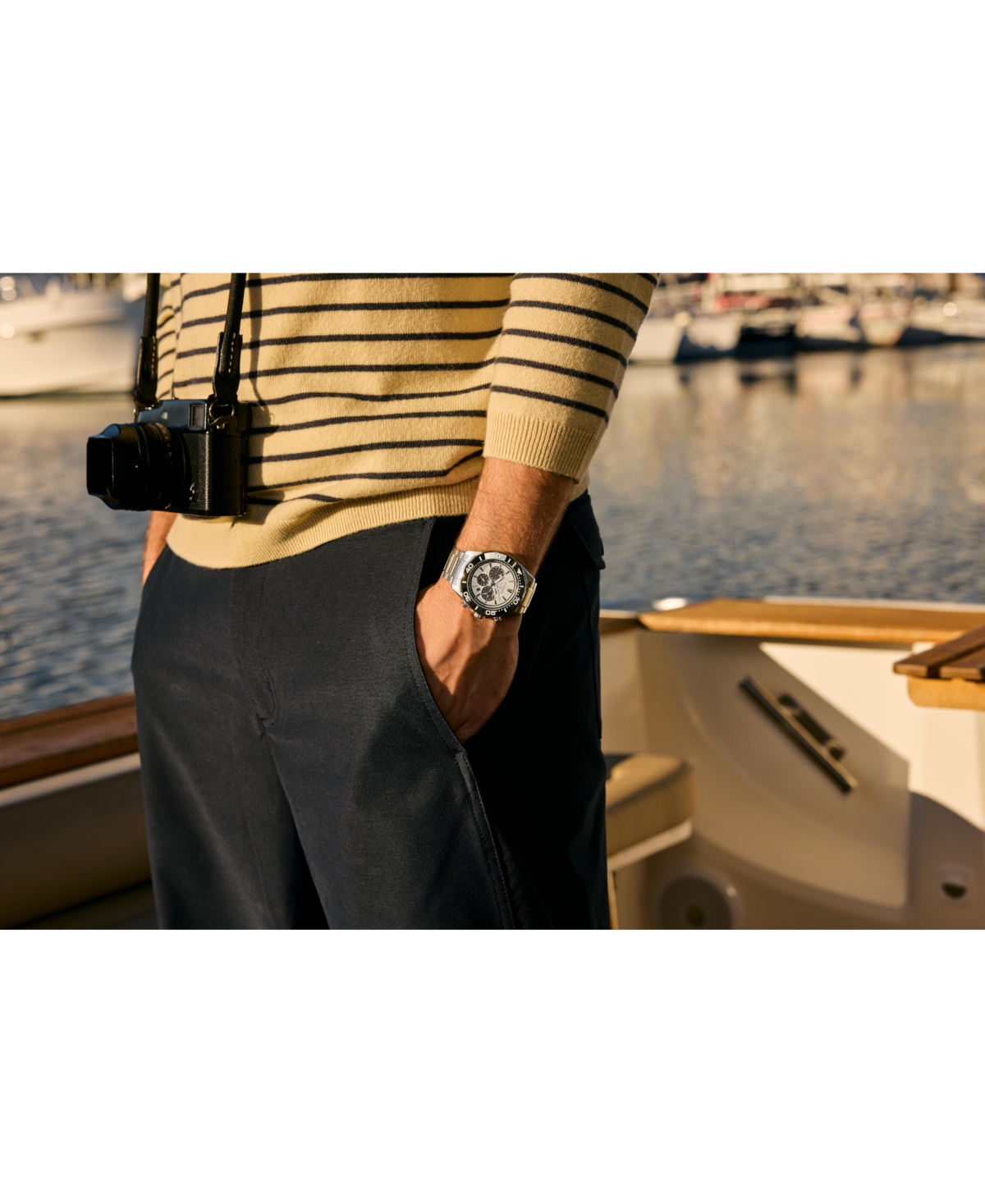 Citizen Men's Endeavor Chronograph Silver-Tone Stainless Steel Bracelet Watch, 43mm