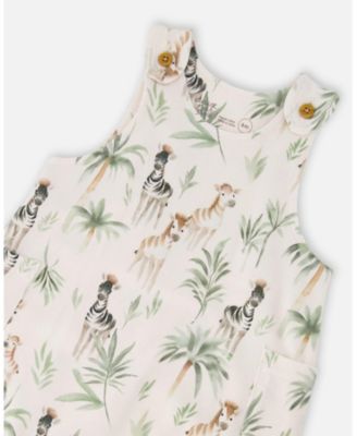 Baby Boys Cotton Jersey Romper