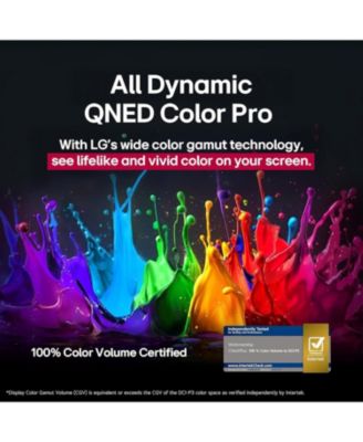 65QNED92AUA 65 Inch 4K QNED Mini LED evo AI Smart TV with a 4 Year Amber Protection Plan (2025)