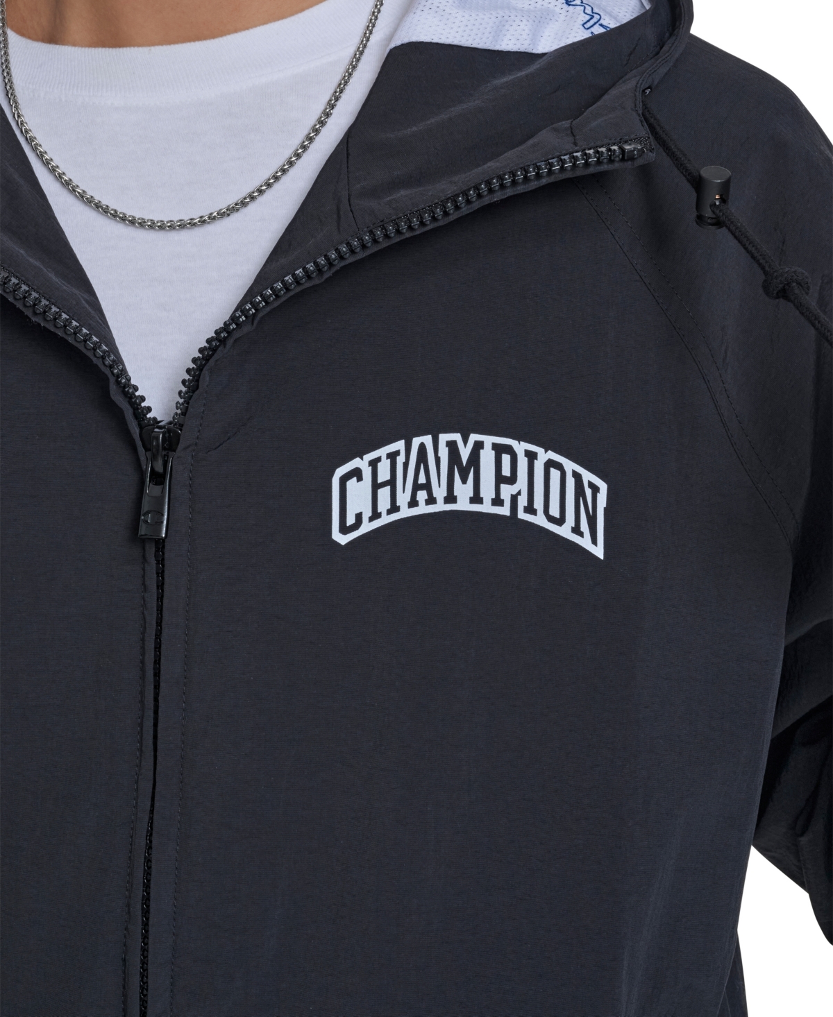 Champion Men's Packable Windbreaker Jacket