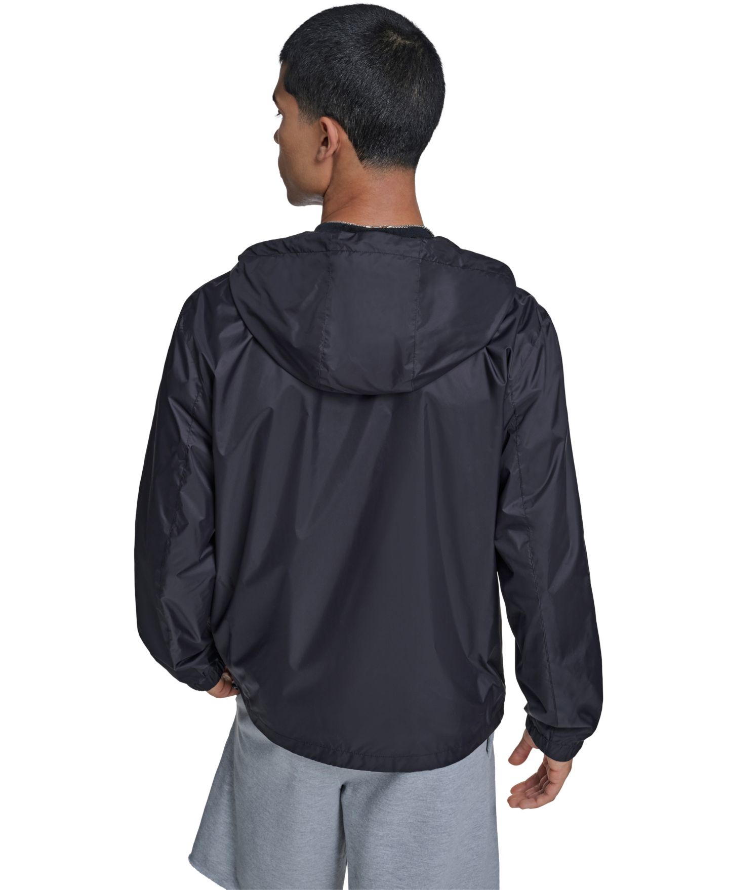 Мужская куртка Champion Classic Hooded Rain, цвет: Чёрный — фото 5