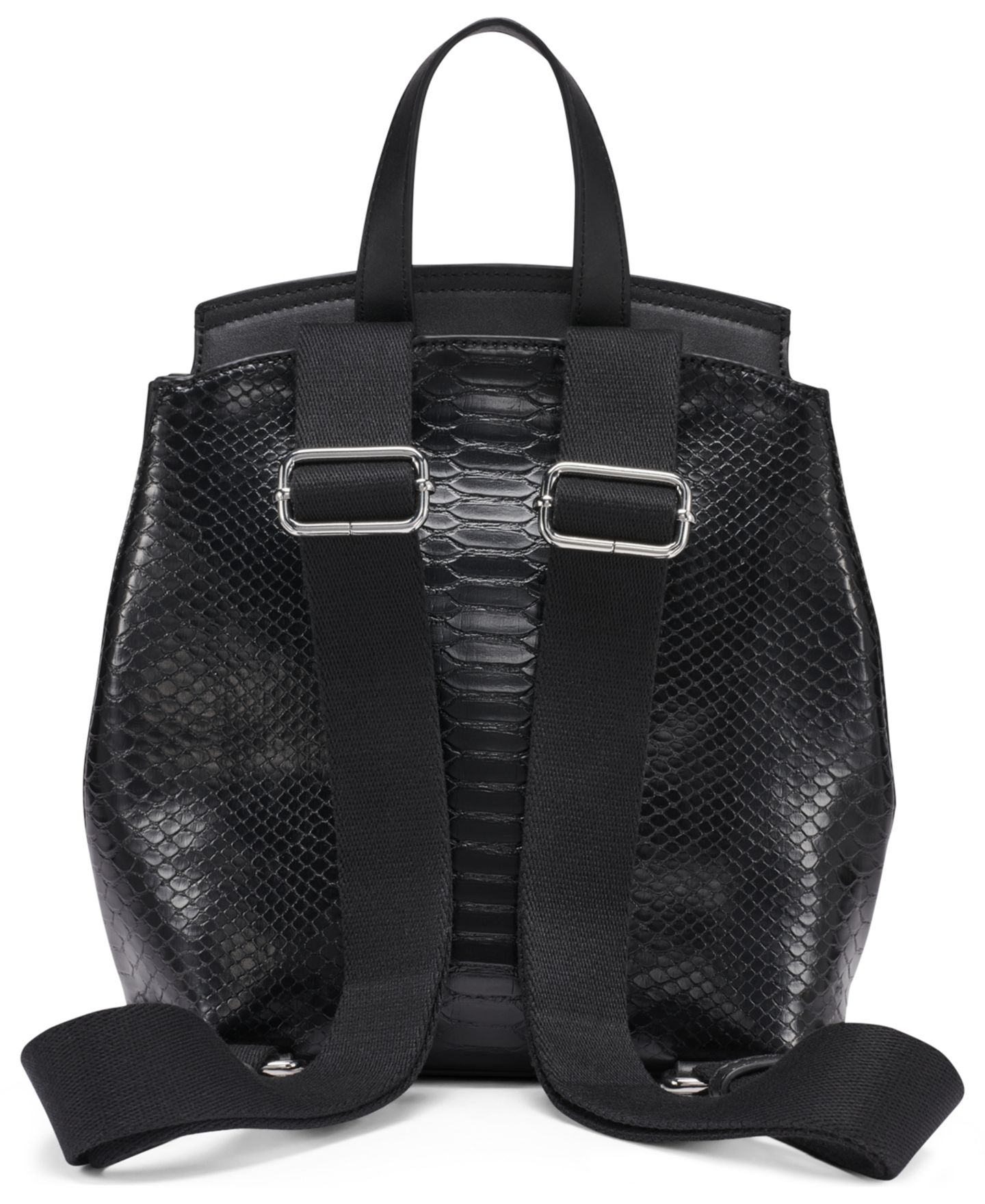 Рюкзак Calvin Klein Small Arabella Snake, цвет: Чёрный / Серебряный — фото 2