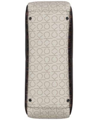 Zoe Signature Medium Chain Tote Bag