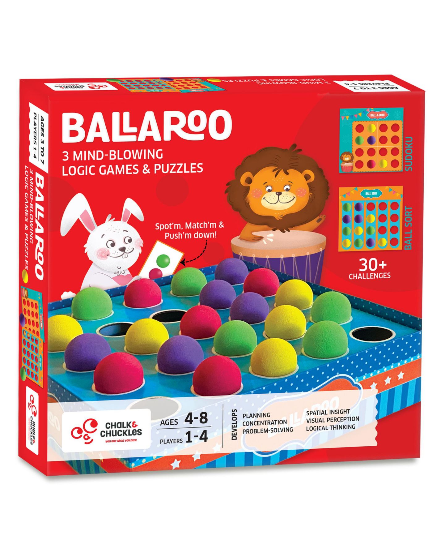 Детская игрушка Chalk & Chuckles Ballaroo — фото 1