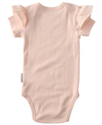 Baby Girls' Short-Sleeve Bodysuits, 5-Pack