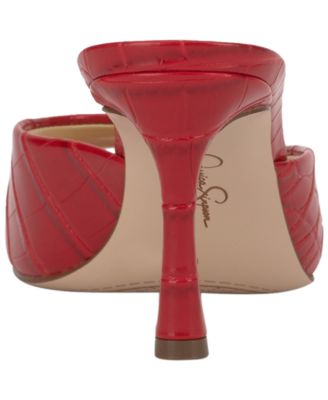 Women's Cennet Stiletto Slip-On Mule Sandals