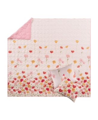 Breeze Modern Floral 2-Pc. Quilt Set, Twin/Twin XL