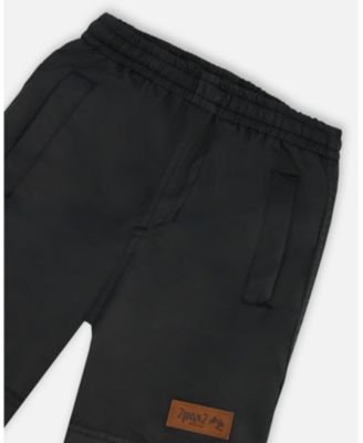 Big Girls Two-Piece Mid-Season Outerwear Set Multicolored Printed Smileys