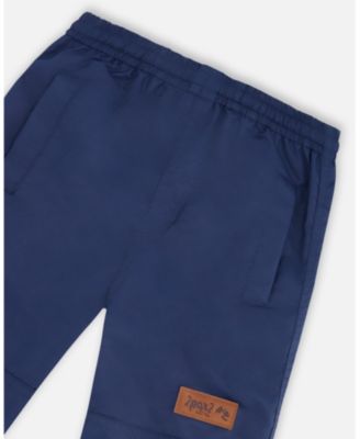 Big Girls Two-Piece Mid-Season Outerwear Set Black Printed Flowers