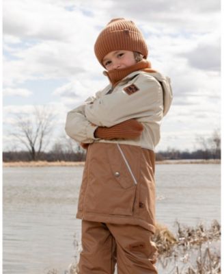 Baby Unisex Knit Neckwarmer Brown - Baby