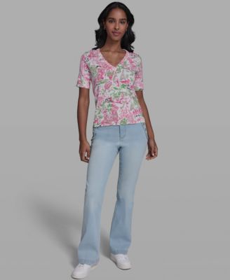 Women's V-Neck Pull-On Sweater