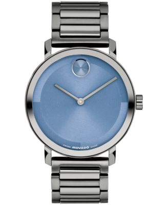 Men's Bold Evolution 2.0 Swiss Quartz Ionic Plated Grey Steel Watch, 40mm