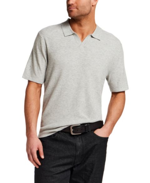Мужской свитер Vintage & Black Regular-Fit Johnny Collar, цвет: Серый меланжевый