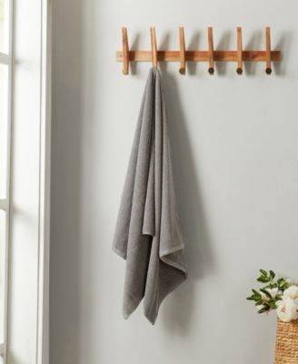 Textured Cotton Hand Towel Set, 6-Piece