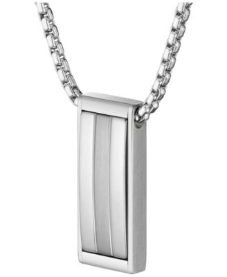 Men Brooks Stainless Steel Necklace