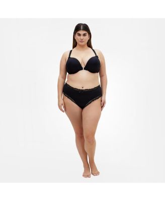 Women's Plus Size Adore Luxe Racerback Push-Up Bra