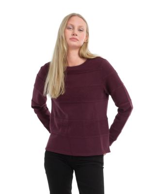 Women's Striped Sweatshirt