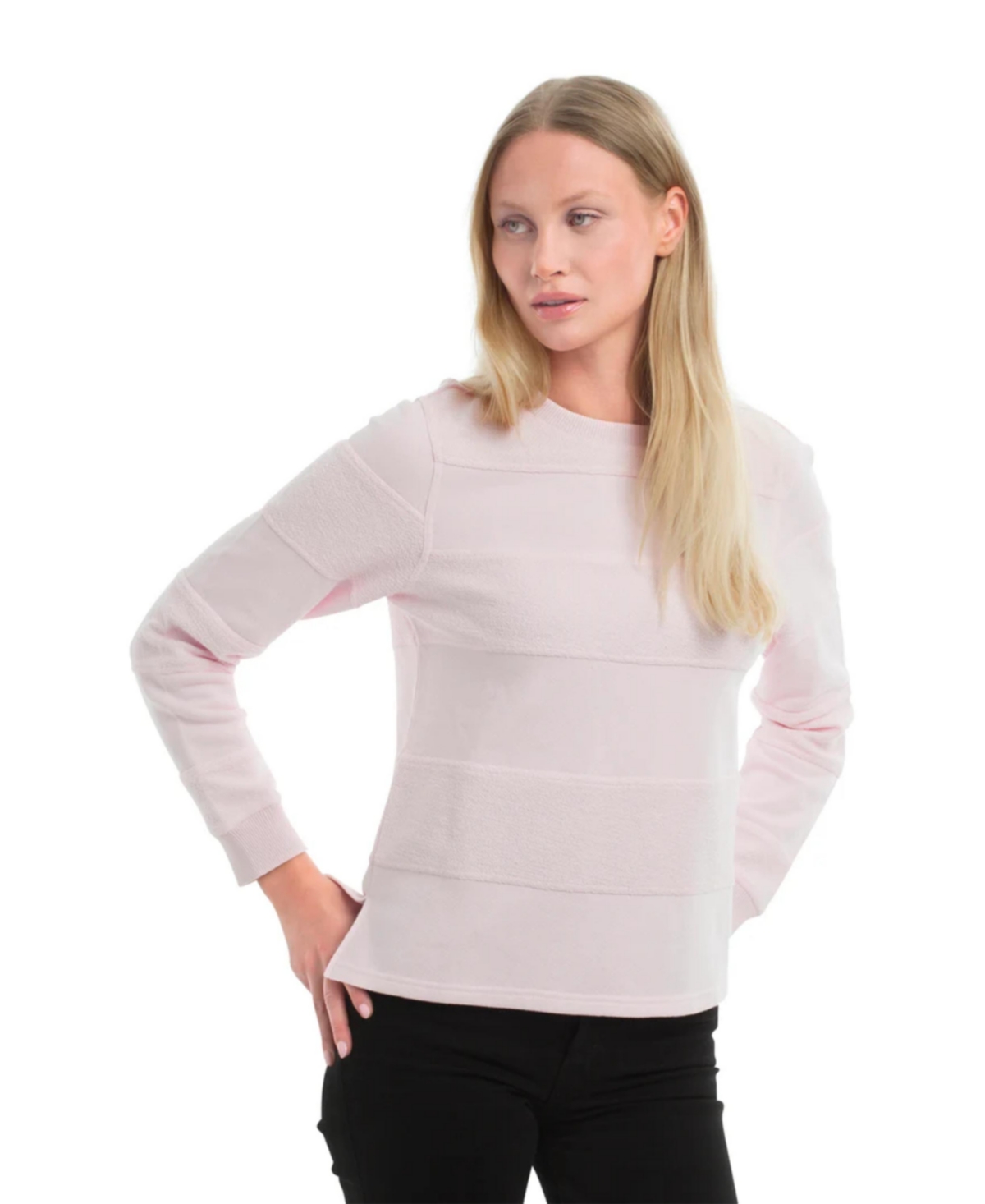 Wilt Clothing Women's Striped Sweatshirt