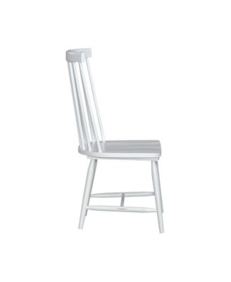 Liberty Furniture Industies Spindle Back Side Chair - White (RTA)