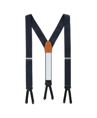 Men's Banbury Tone on Tone Paisley Silk Suspenders and Bow Tie Set