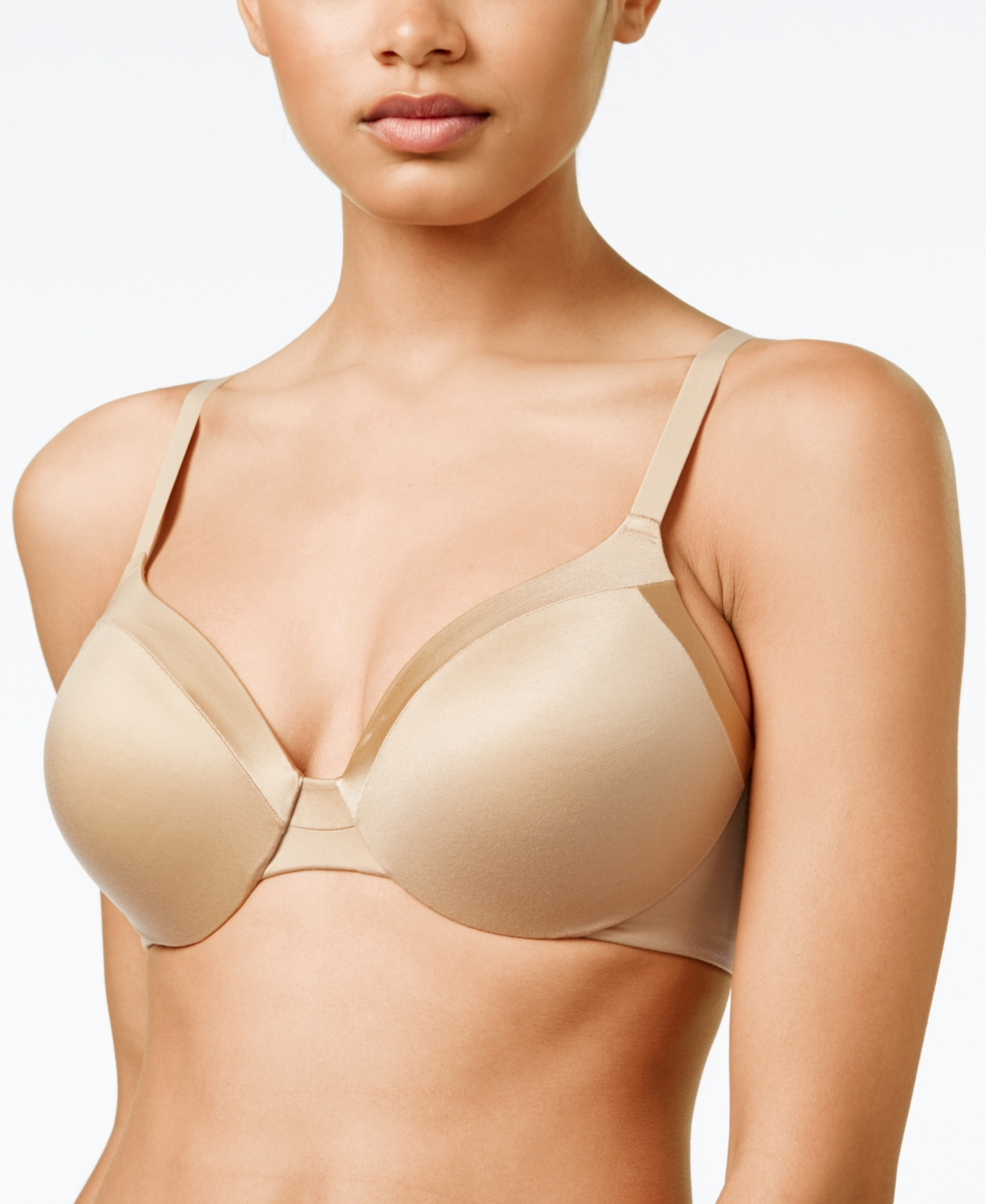 Comfort Devotion Extra Coverage Shaping Underwire Bra 9436 - Black Ink Texture Print