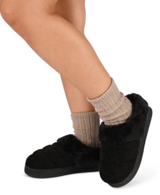 Women's Blair Quilted Round Toe Cushioned Clog Slippers