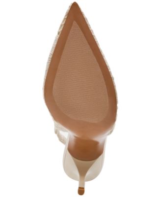 Women's Andromeda-C Crochet Pointed Toe Slingback Pumps