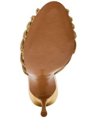 Women's Petra Rhinestone Stiletto Heel Dress Sandals