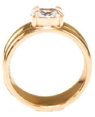 Eterna Gold-Tone Double Band Ring