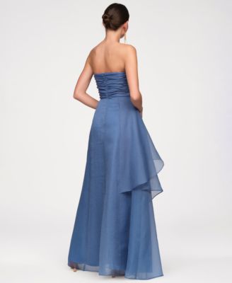 Women's Strapless Organza Gown
