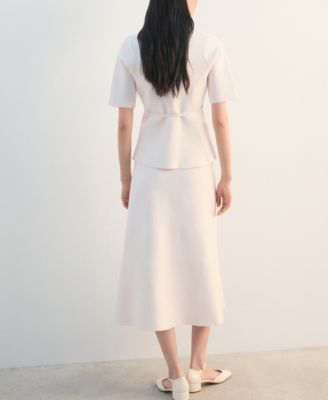 Women's Polo Collar Knitted Jacket