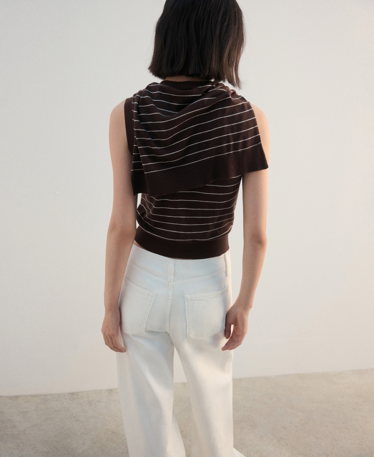 Mango Women's Jersey-Knit Waistcoat