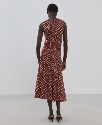 Women's Geometric Print A-Line Skirts