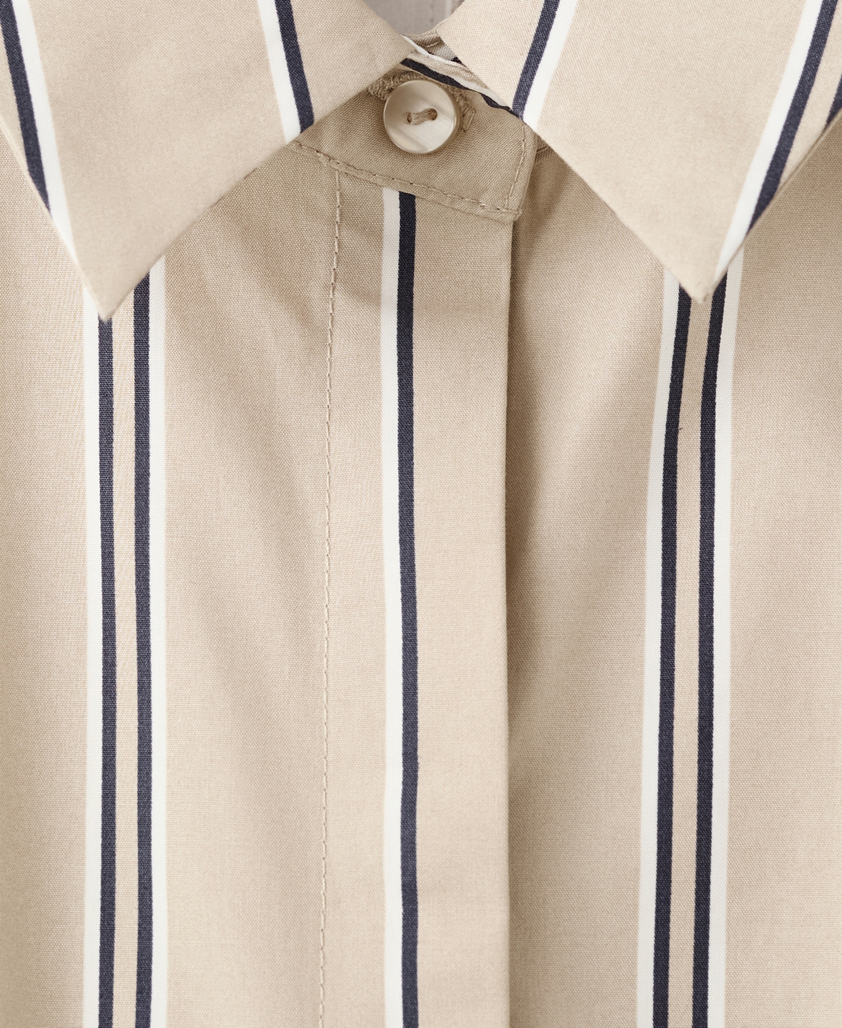 Mango Women's A-Line Shirt Dress