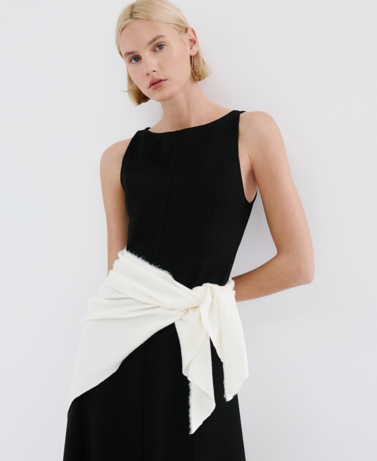 Mango Women's Godets A-Line Dress