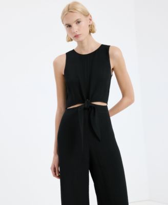 Women's Knot Cut-Out Jumpsuit