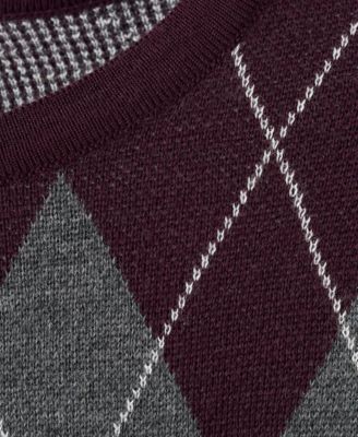 Women's Argyle Knit Sweater