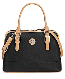 Saffiano Dome Satchel, Created for Macy's